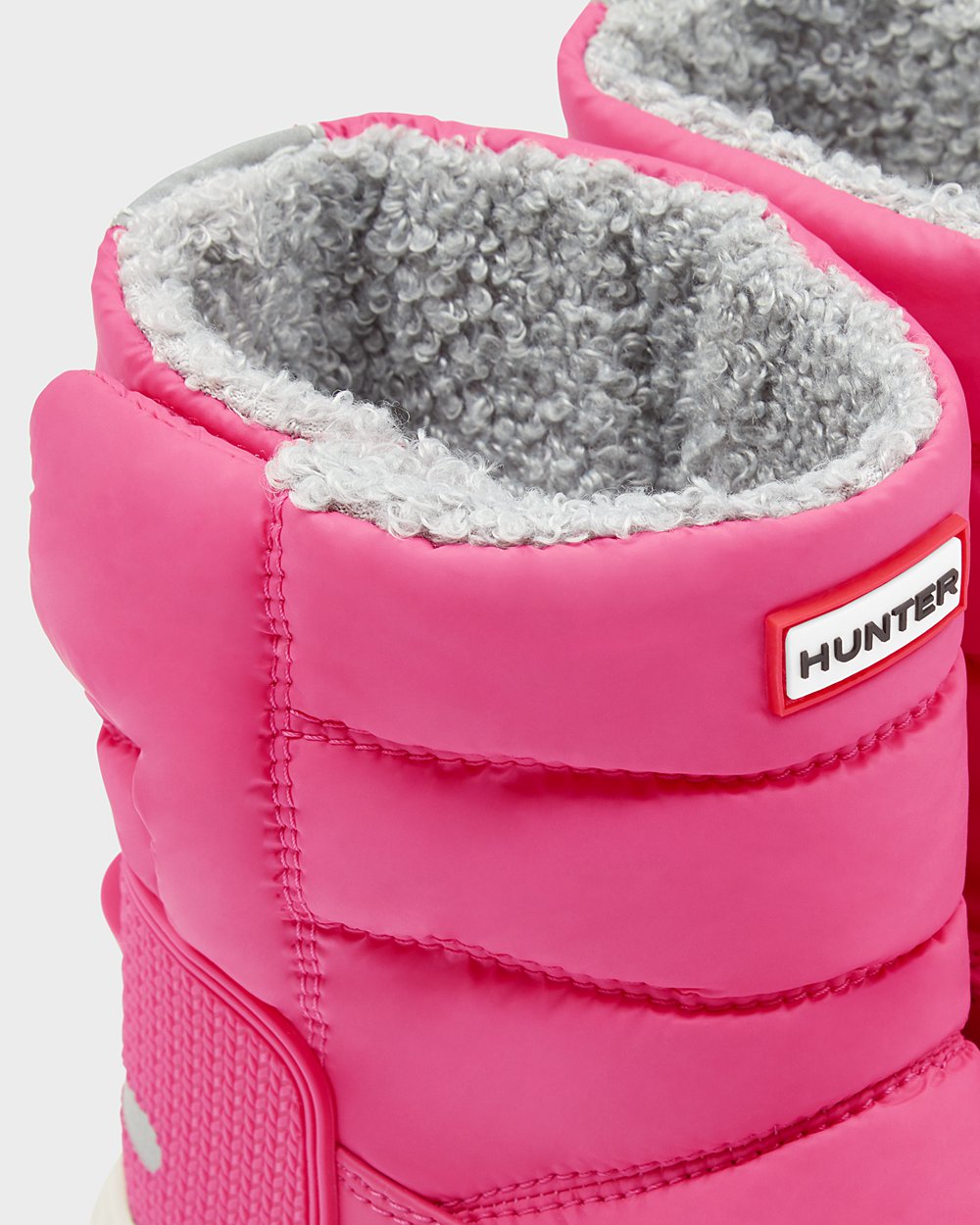 Botas De Nieve Original Big Insulated Hunter Niños - Rosas Claro - 768459QIM